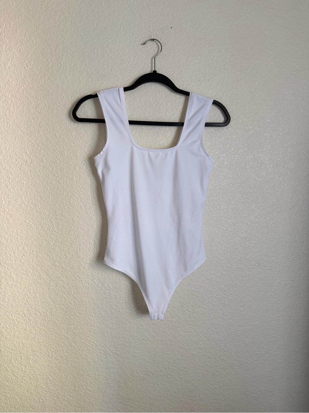 Everlane Women’s The Form Square Neck Sleeveless Bodysuit XS White - Picture 2 of 9